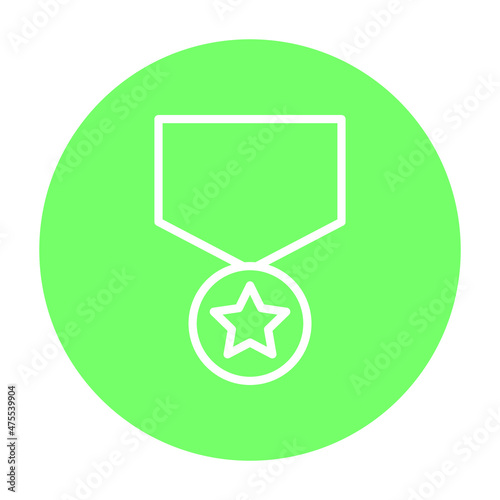 Medal Vector icon which is suitable for commercial work and easily modify or edit it