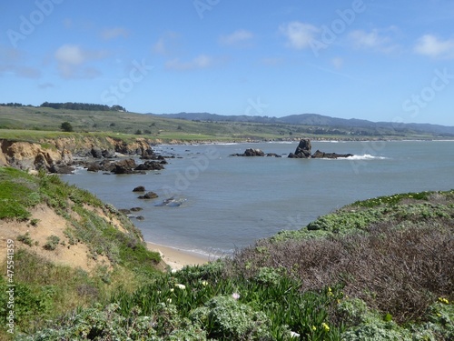 lighthouse and the beach