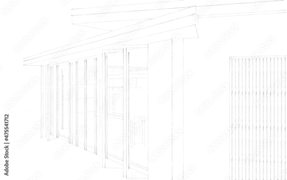 Fototapeta premium abstract architectural background