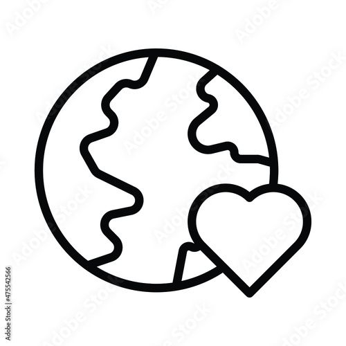 favorite earth Vector icon which is suitable for commercial work and easily modify or edit it

