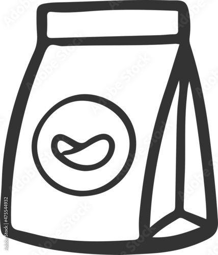 potato hand drawn icon