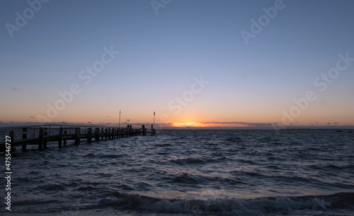 Sonnenuntergang am Strand von Utersum, Föhr