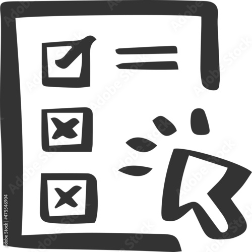exam quiz online icon