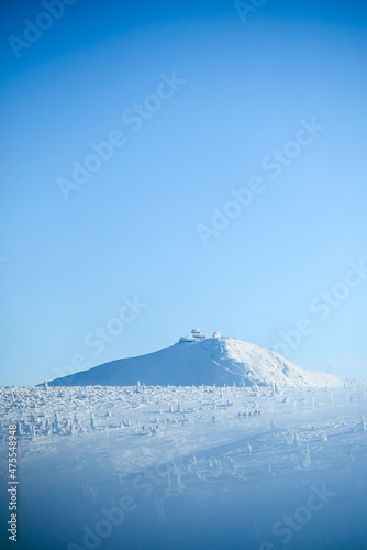Sněžka -Śnieżka - 1603 m Summit - High quality Photo