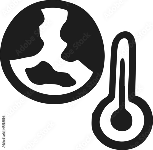 global warming icon