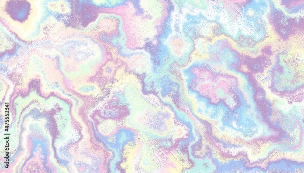 Abstract wavy fractal Abstract wavy fractal