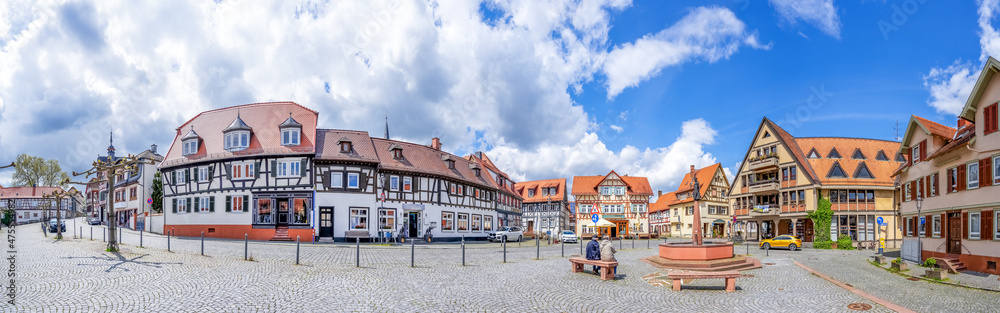 Marktplatz, Oberursel, Taunus, Hessen, Deutschland 
