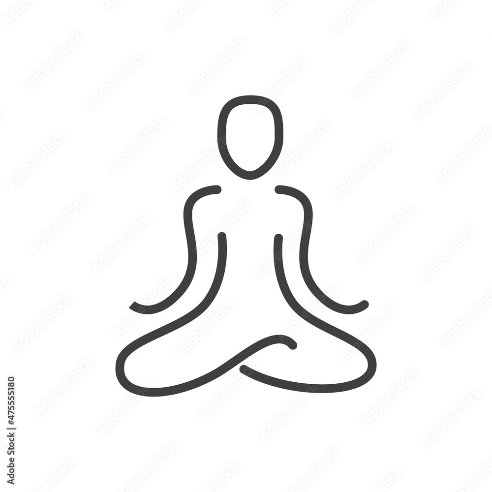 Buddhist meditation Computer Icons Guru Meditation, meditation drawings,  leaf, logo, grass png | PNGWing