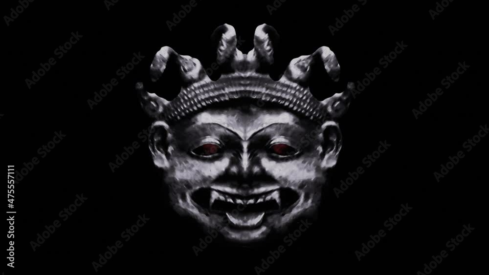 Creepy Head Laughing Animation Creepy Head Laughing Animation