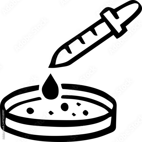 covid 19 sawb test icon