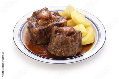 Quadro su tela spanish bull tail stew ( rabo de toro )