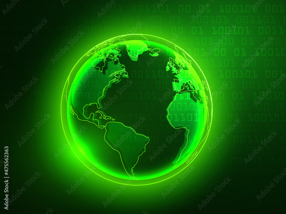 2d illustration globe with background 2d illustration globe with background
