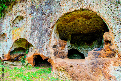 Etrusker im Parco Naturale Regionale dell Antichissima Cita di Sutri