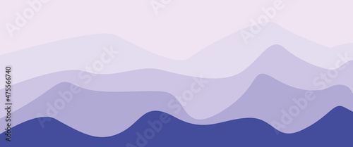 abstract mountaint with soft color for desktop wallpaper and banner
