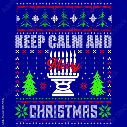 keep calm and merry Christmas 