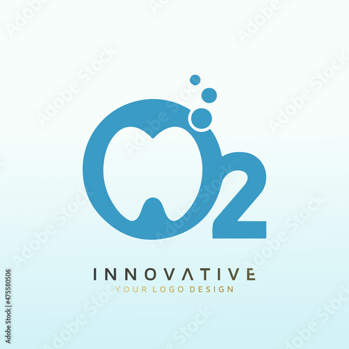 dental clinic in Belgrade is looking for a new noble, catchy awesome hyperbolic O2 Logo