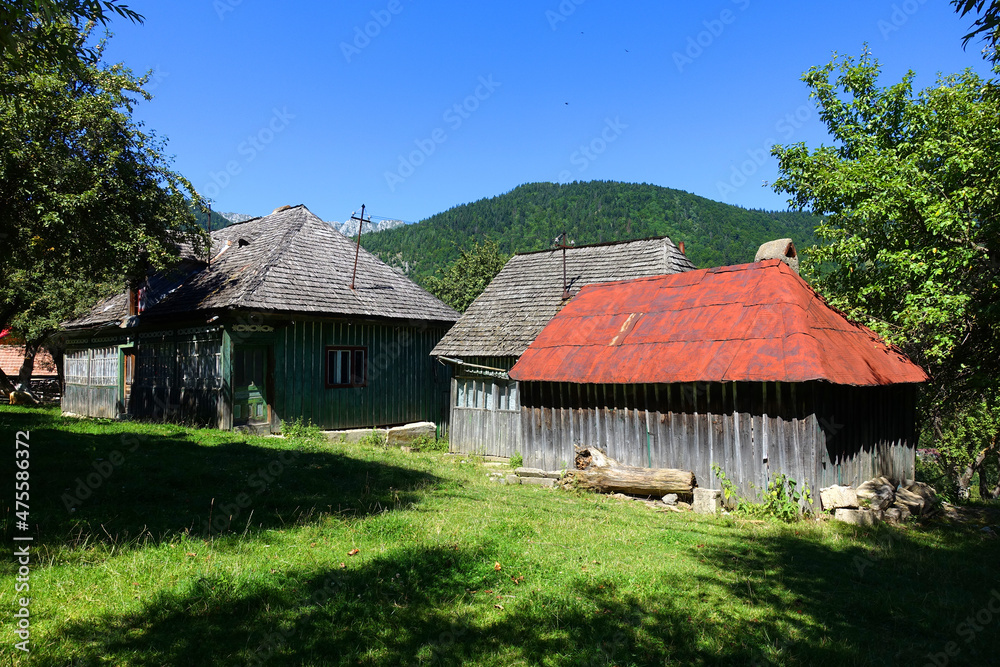  Magura Village in the Carpathians, Romania, Europe 