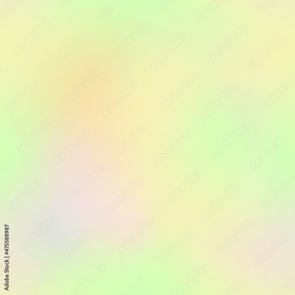 Abstract seamless pattern, background pattern of blurred colored light spots. Abstract blurry pastel color. Colorful light rainbow gradient of blurred abstract background. Pastel colors.