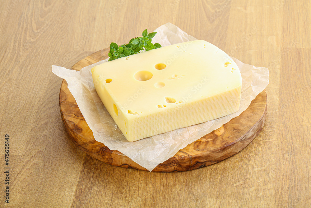 Maasdam cheese over the board Maasdam cheese over the board