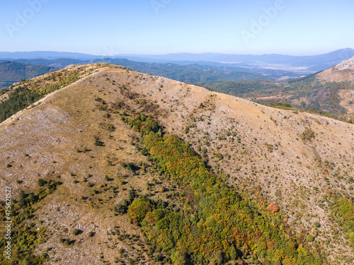 Amazing Autumn Landscape of Lyubash mountain, Bulgaria