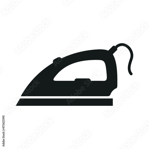 iron isolated on white