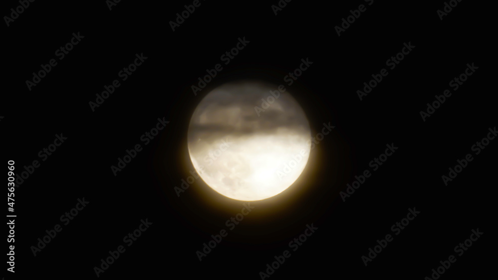 Cloudy Scary Moon Cloudy Scary Moon