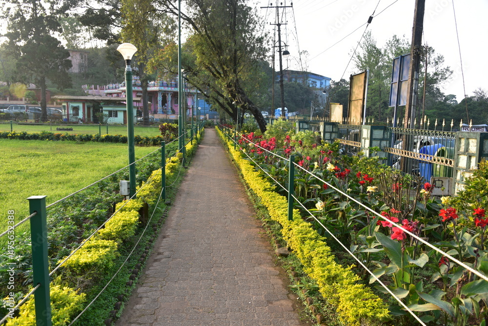 Raja seat, Madikeri, Coorg, Karnataka, India