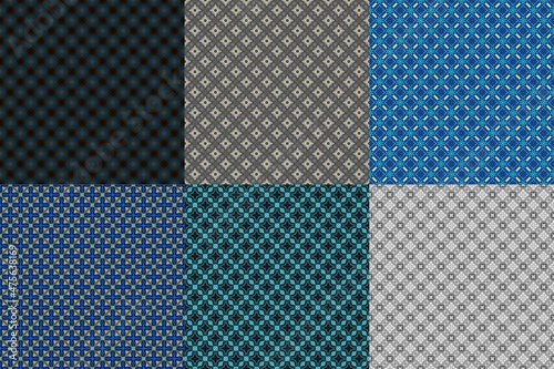 Pack of 6 High Quality Fabric Seamless 4K Textures for editing, compositing, backdrops or material development. © Govinda