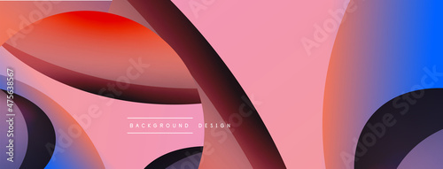 Original graphic wallpaper. Essential complex background. Movement concept composition vector illustration for wallpaper banner background or landing page