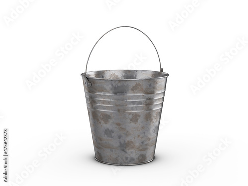 Metal bucket photo