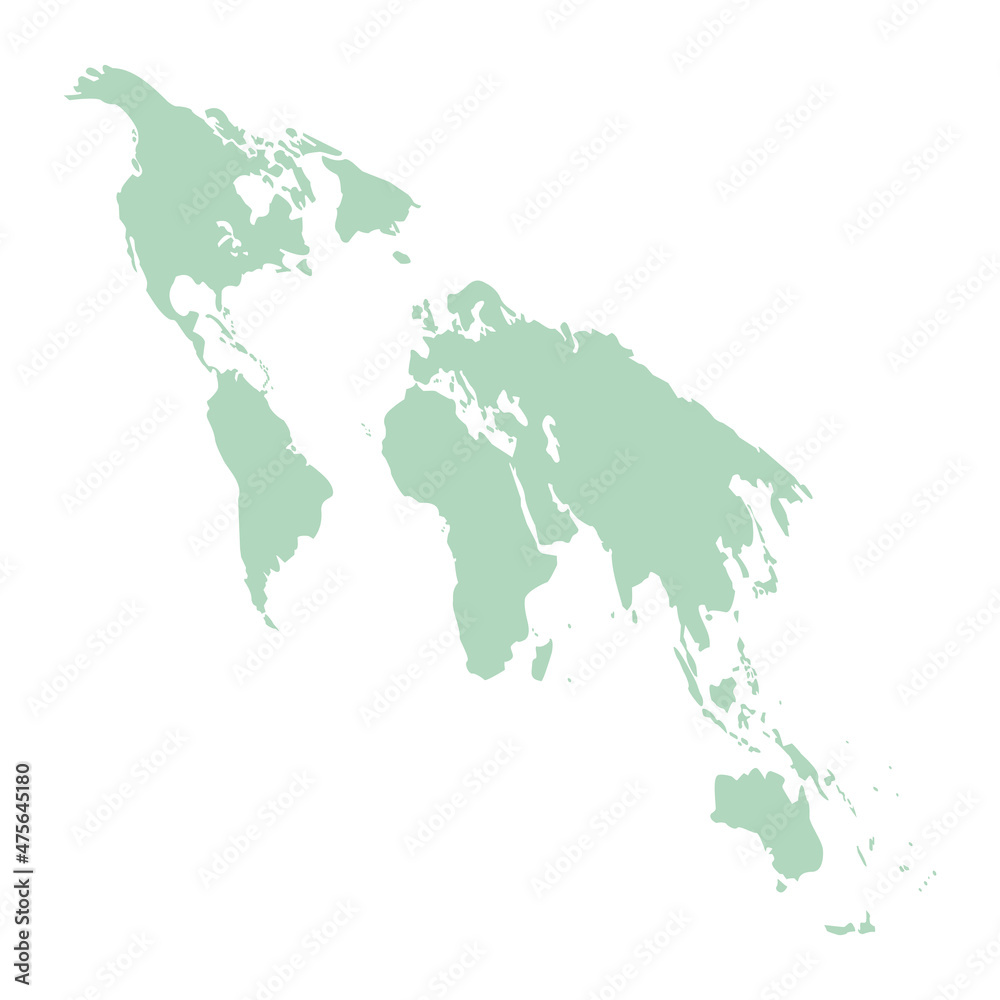 Obraz premium world planet earth maps