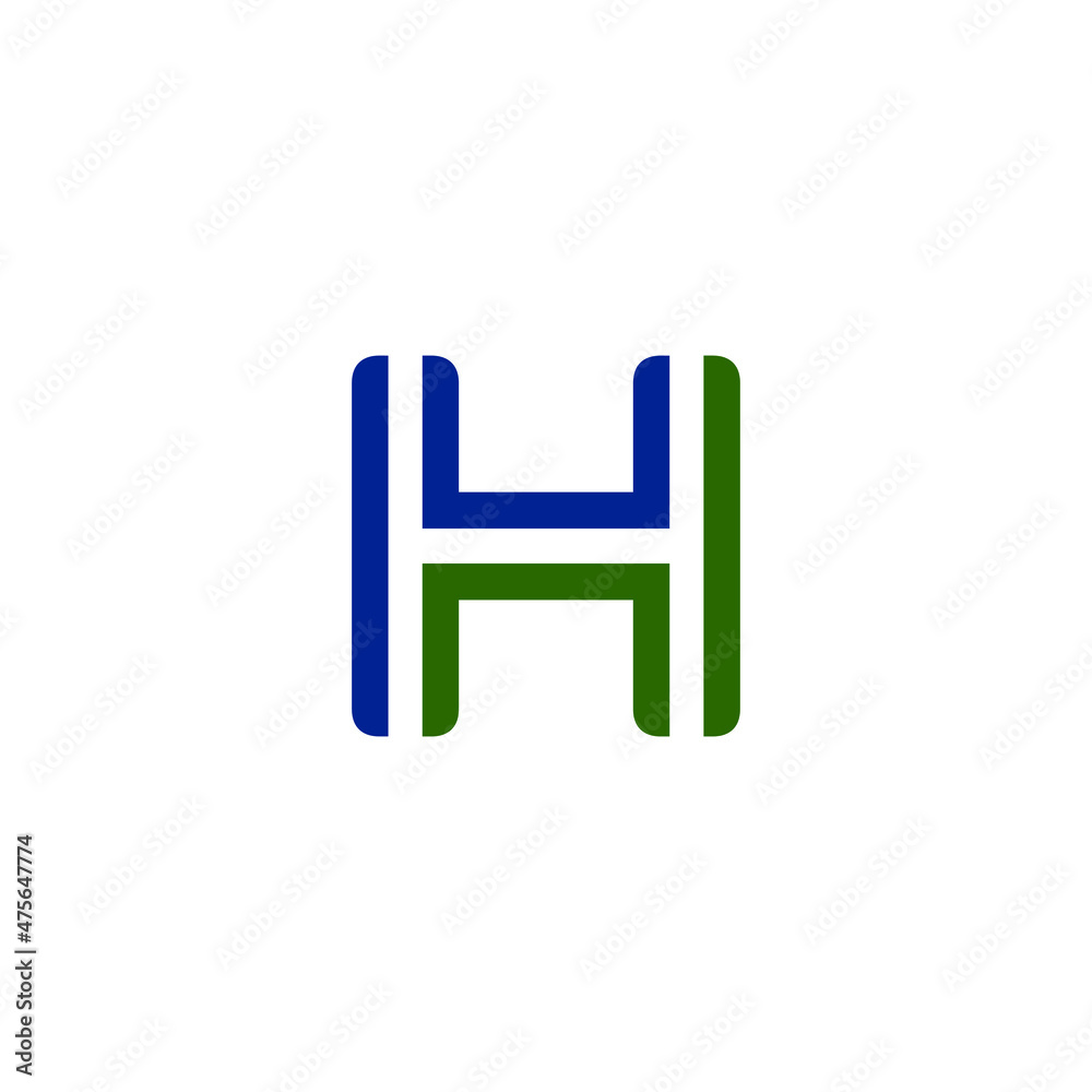 Letter H initials concept. Very suitable various business purposes also for symbol, logo, company name, brand name, personal name, icon and many more. Letter H initials concept. Very suitable various business purposes also for symbol, logo, company name, brand name, personal name, icon and many more.