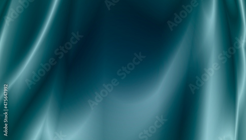 Abstract textured gradient satin blue background.
