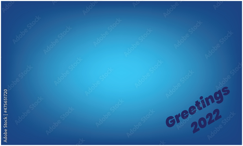 design of greeting 2022 card on abstract background