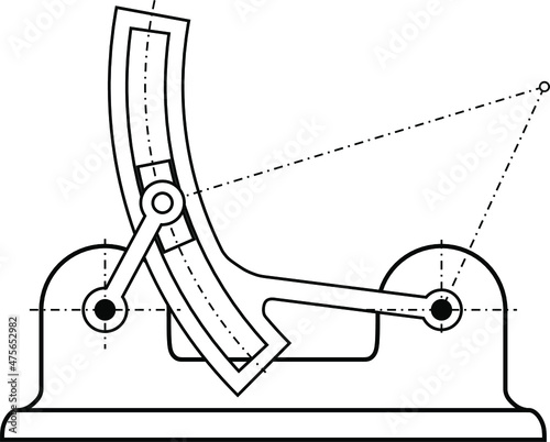 Examples of different mechanisms used in different machines, instruments, and devices