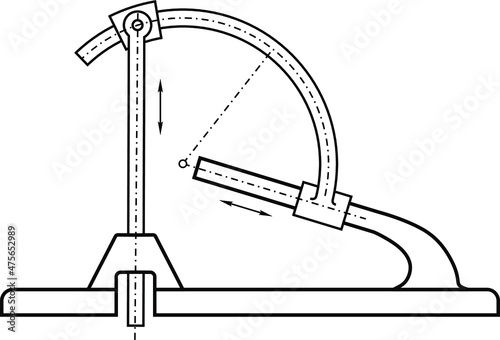Examples of different mechanisms used in different machines, instruments, and devices