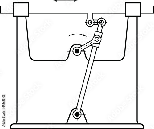 Examples of different mechanisms used in different machines, instruments, and devices