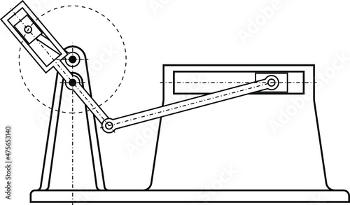 Examples of different mechanisms used in different machines, instruments, and devices