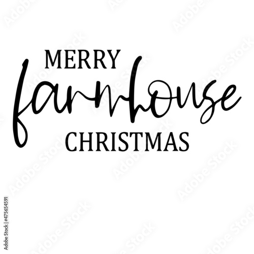 merry farmhouse christmas background inspirational quotes typography lettering design