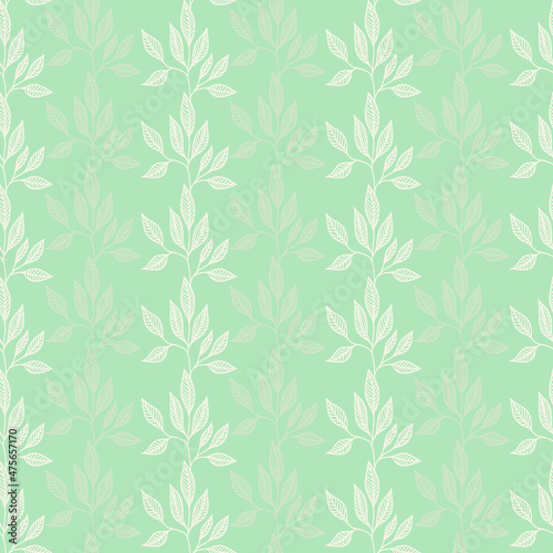 Floral and geometric pattern seamless background 01