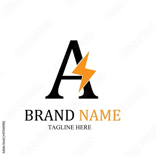 Lighting logo template for many purpose