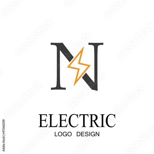 Lighting logo template for many purpose