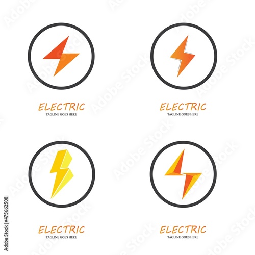 Lighting logo template for many purpose
