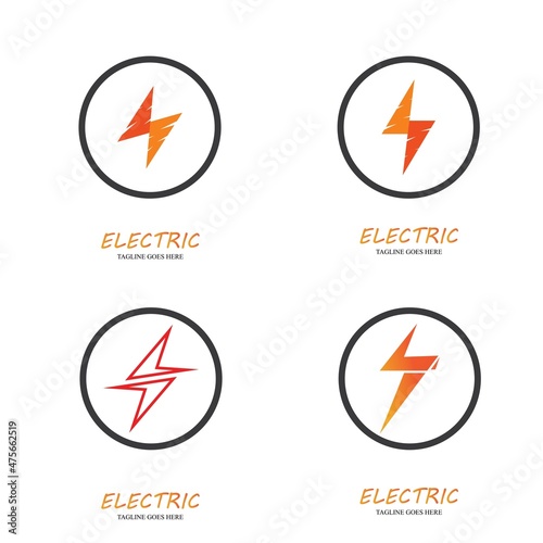 Lighting logo template for many purpose