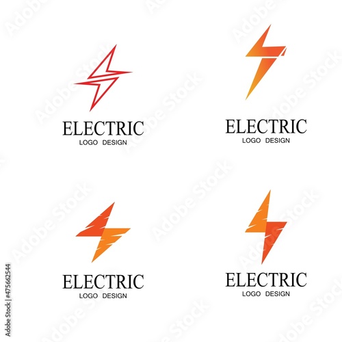 Lighting logo template for many purpose