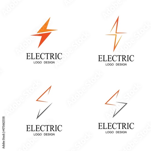 Lighting logo template for many purpose