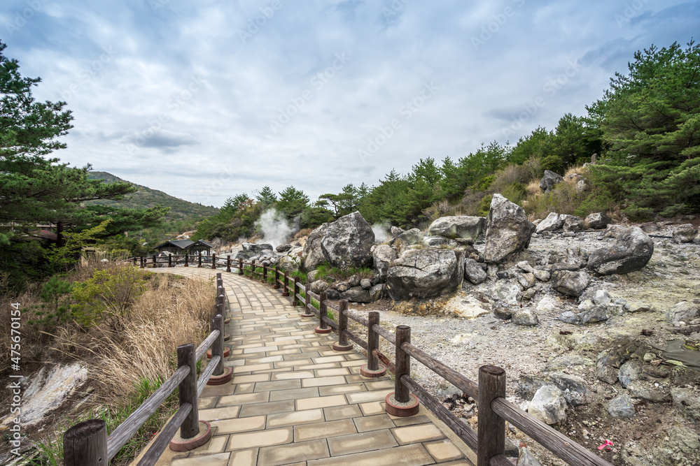 雲仙地獄　長崎県雲仙市　雲仙温泉