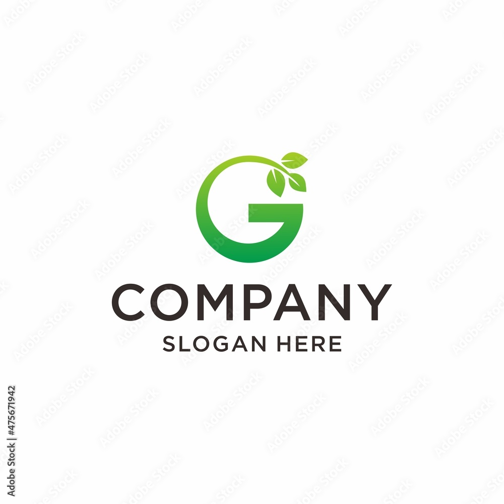 Letter G nature logo Vector Letter G nature logo Vector