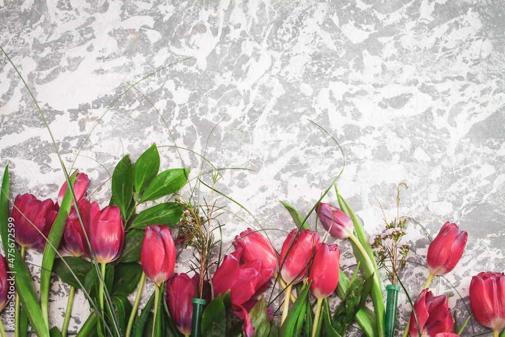 beautiful background with flowerso . Spring summer border template floral background. Light air delicate artistic image, free space.