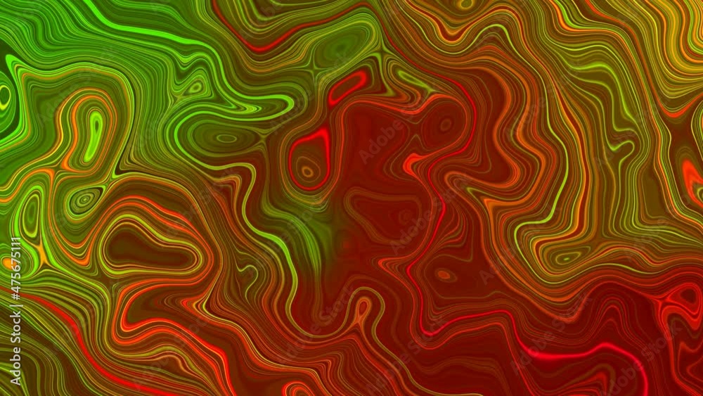 Abstract liquid motion animated background , green red line wavy marble liquid animated background Abstract liquid motion animated background , green red line wavy marble liquid animated background